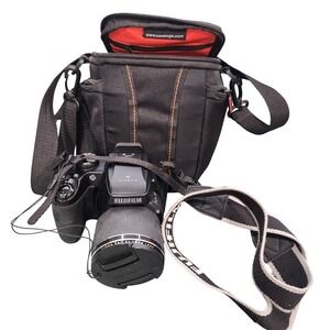 Fujifilm S9200 16.0 mp digital camera + carrying case
